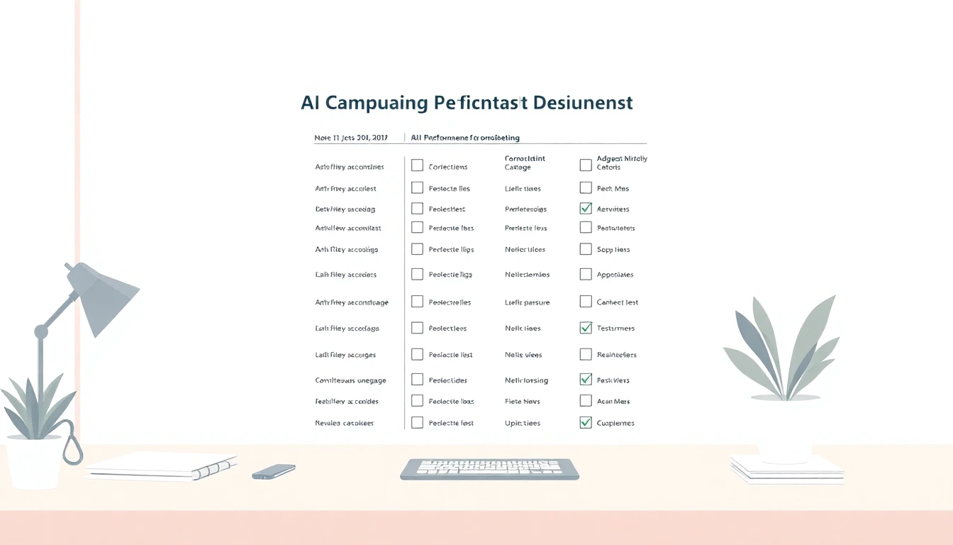 AI Campaign Monitoring Checklist for Marketing Managers