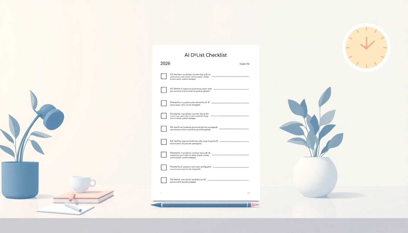 AI-Powered Clinical Decision Support Checklist 2026