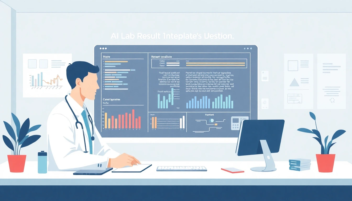 AI Lab Result Interpretation Template for Clinicians