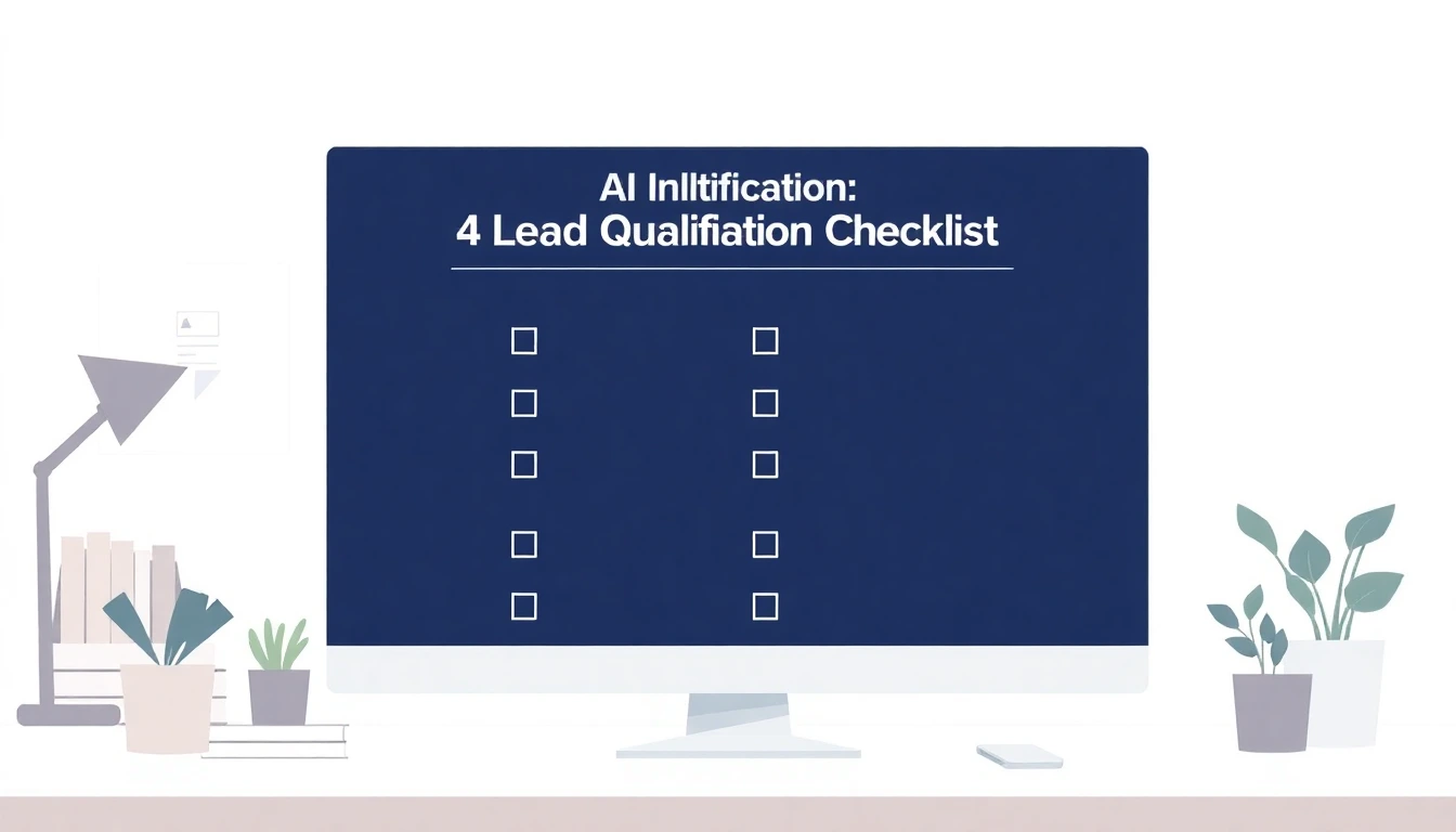 AI Lead Qualification Checklist: Identify High-Value Prospects 2026