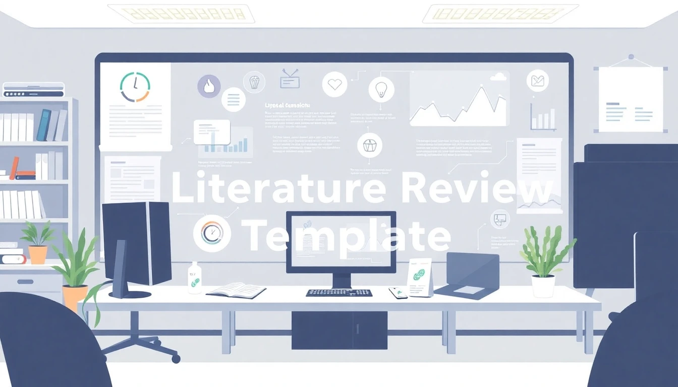 AI-Powered Literature Review Template for Healthcare Researc