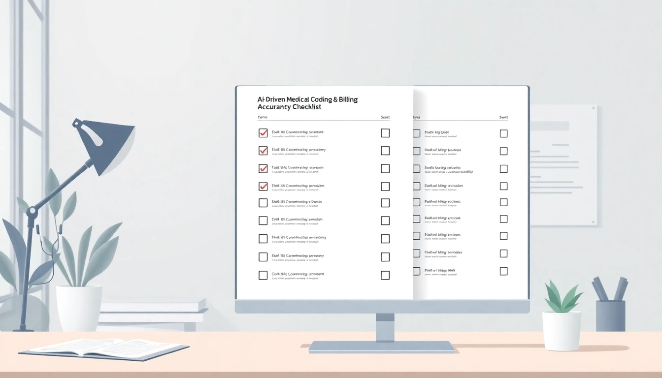 AI Medical Coding & Billing Accuracy Checklist for EHR