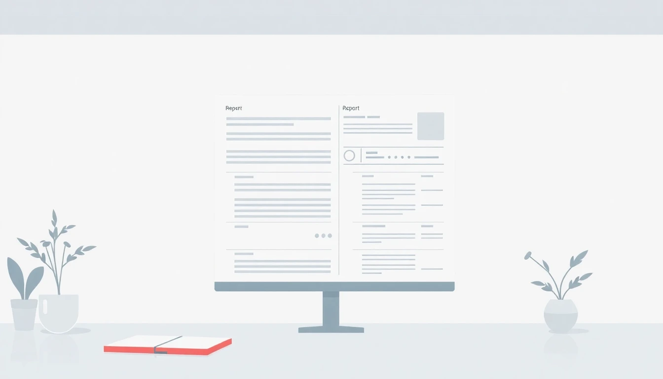 AI-Assisted Medical Report Generation Template for Clinicians