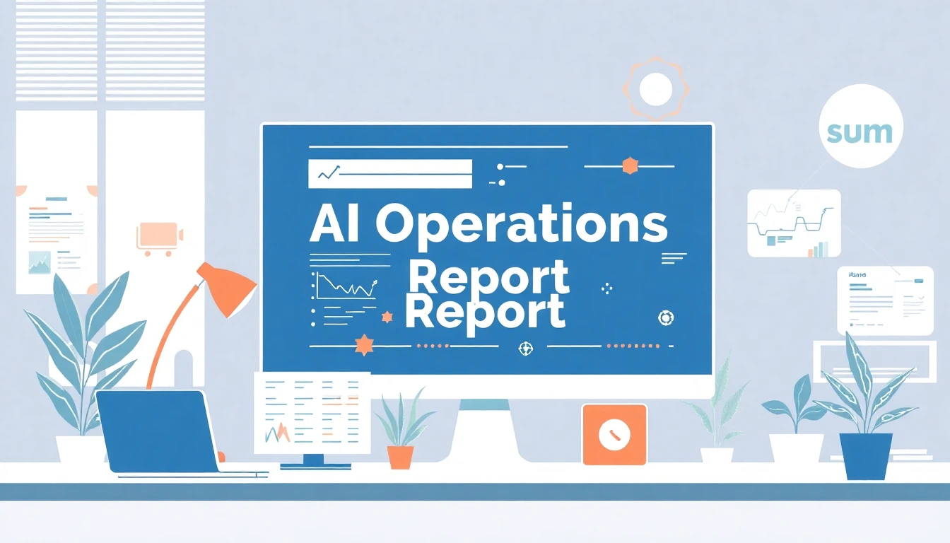 AI Operations Performance Report Template for Managers