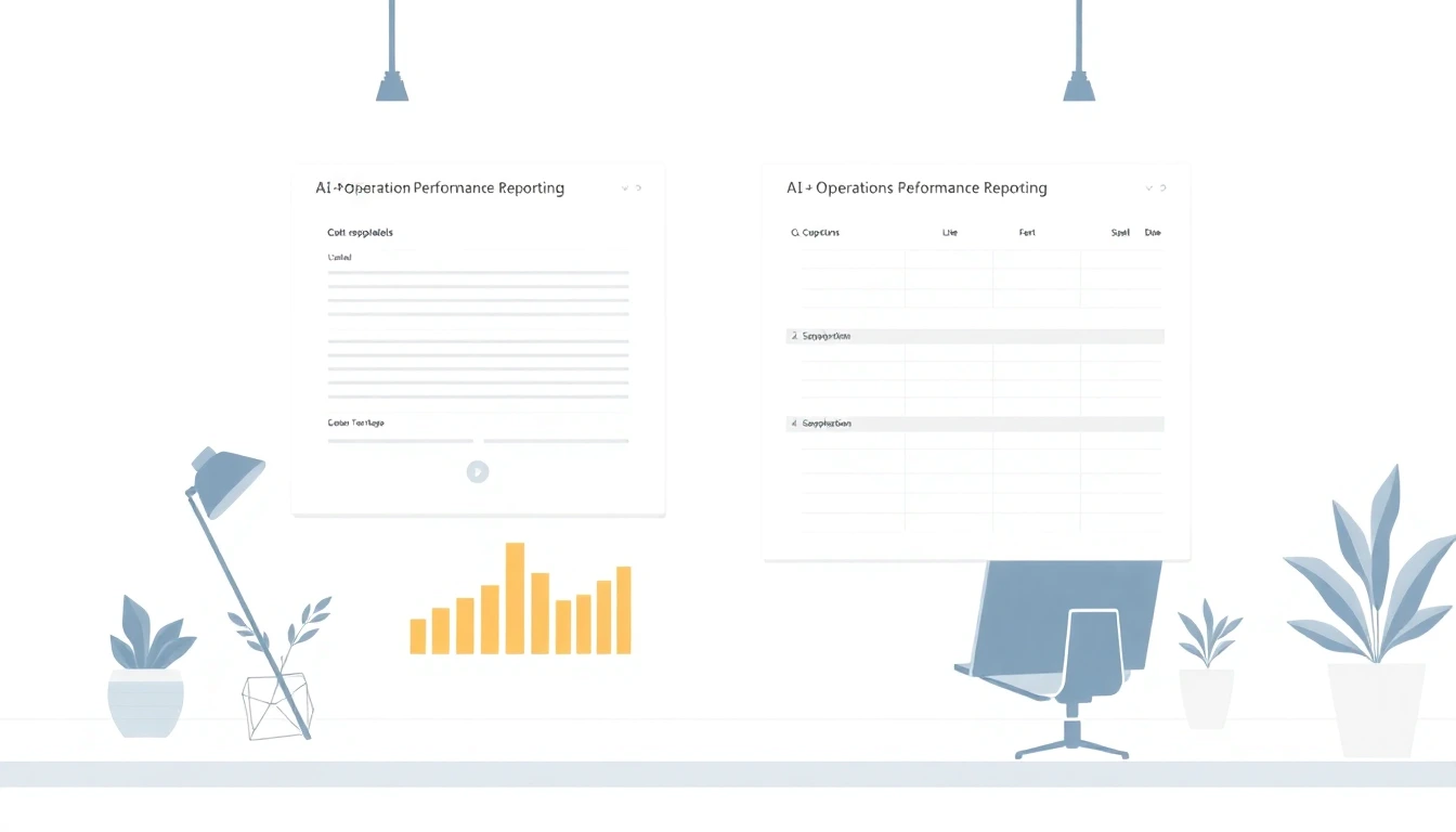 AI-Powered Operations Performance Reporting Template 2026