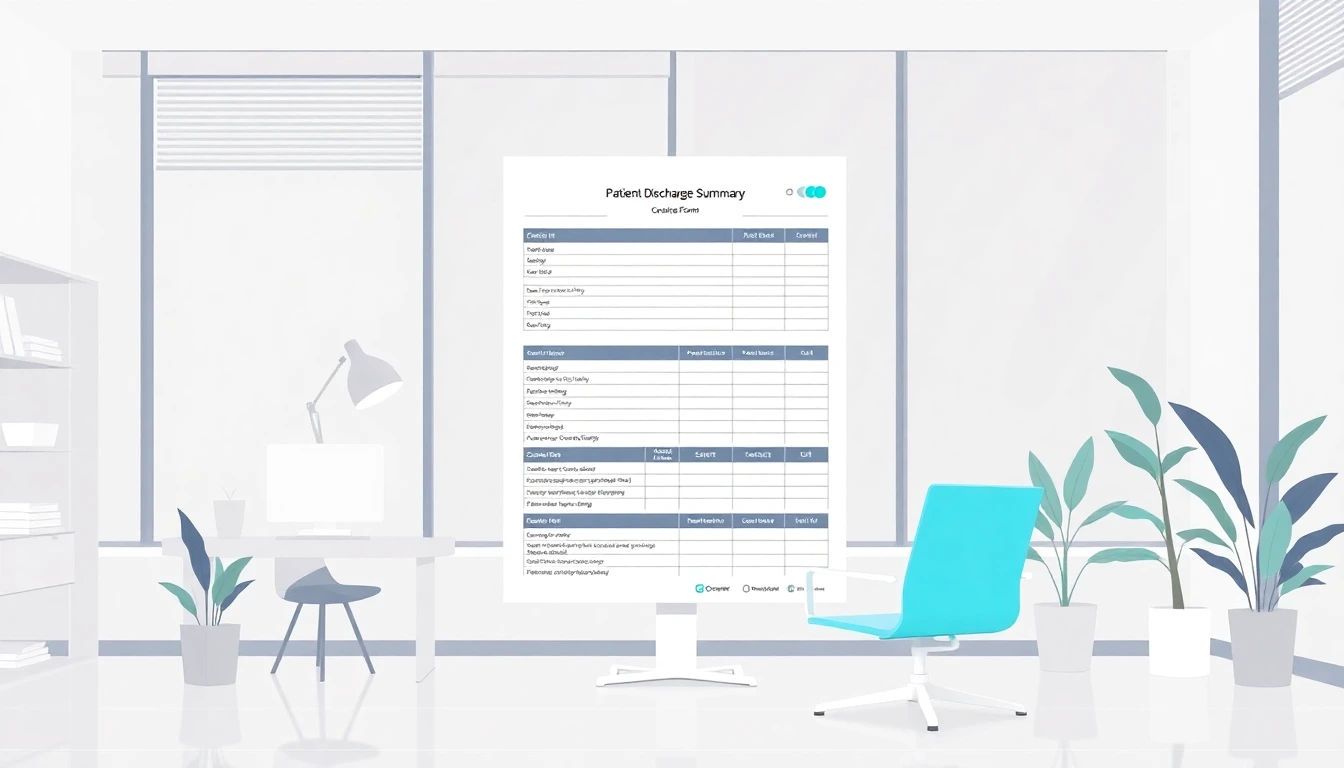 AI-Powered Patient Discharge Summary Template for Clinicians