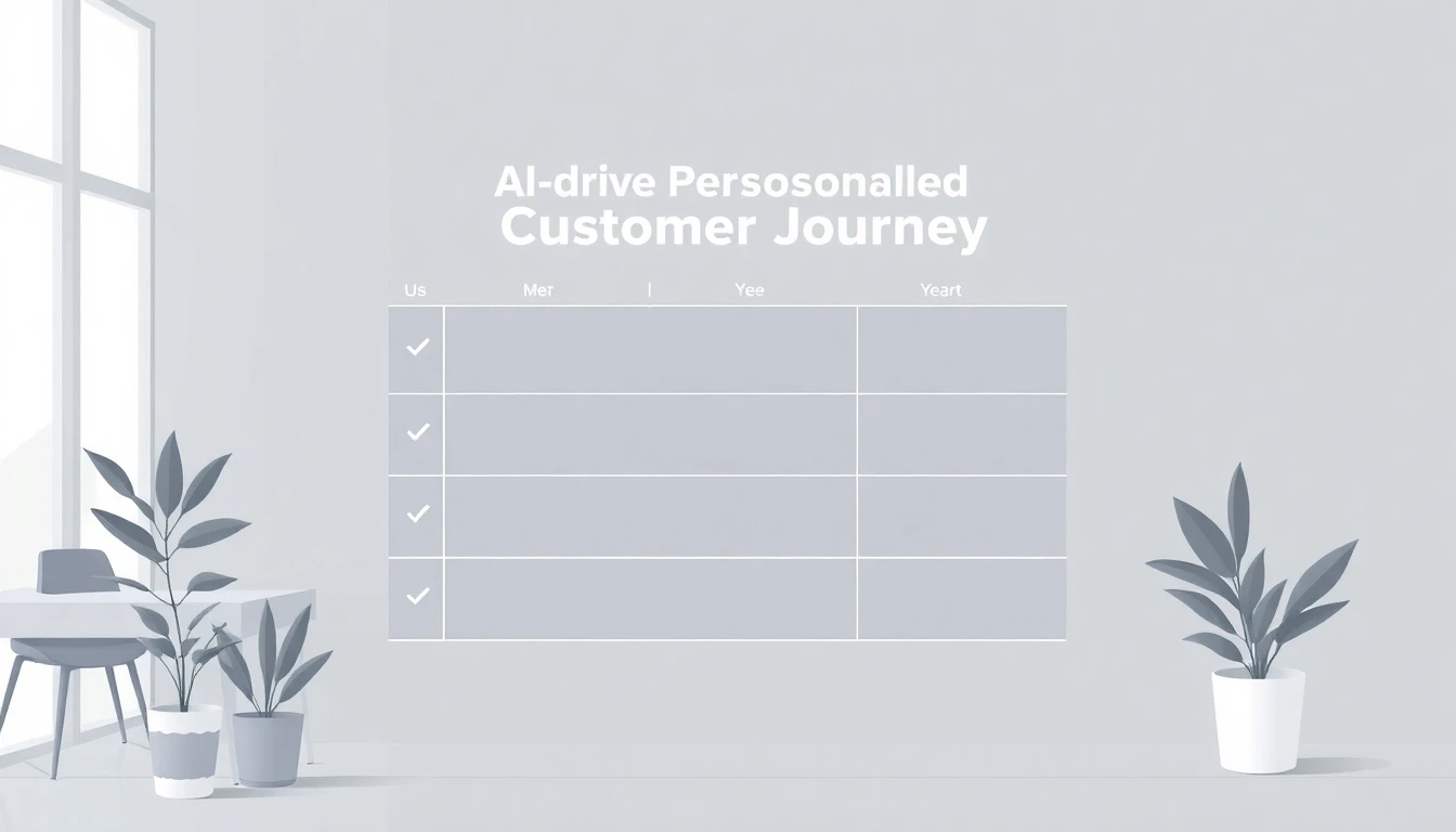 AI-Driven Personalized Customer Journey Template for Markete