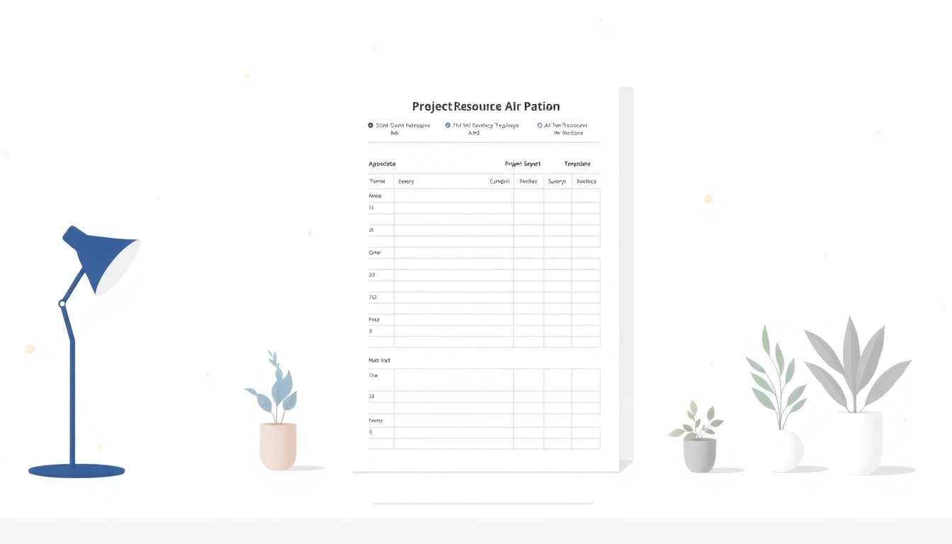 AI-Driven Project Resource Allocation Template 2026
