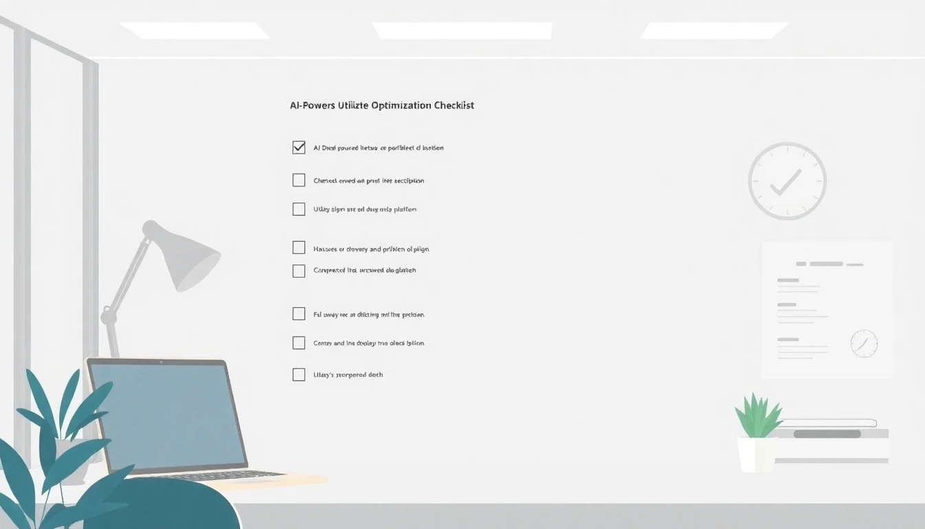 AI-Powered Resource Utilization Optimization Checklist 2026