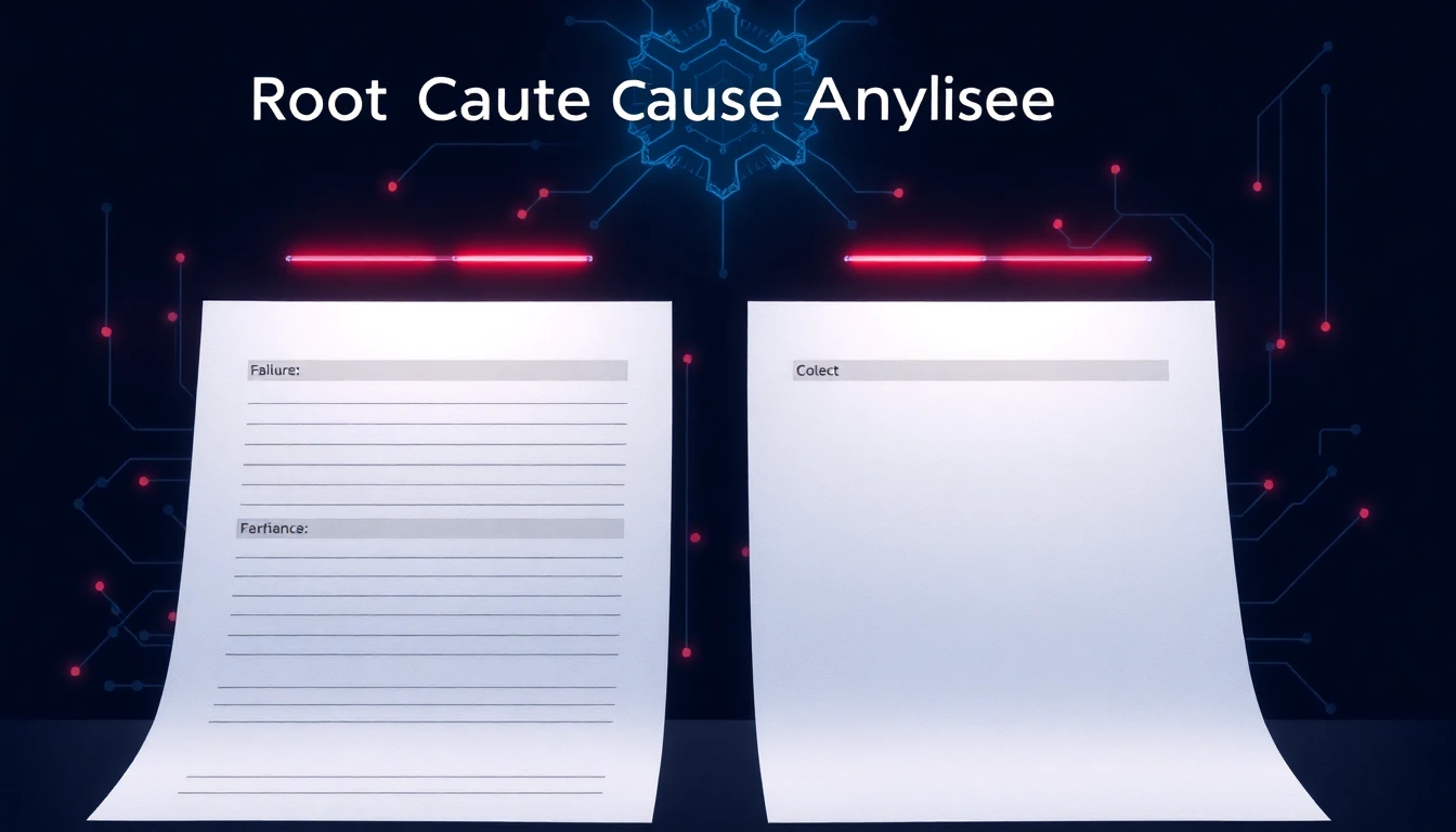 AI Root Cause Analysis Template for Operational Failures