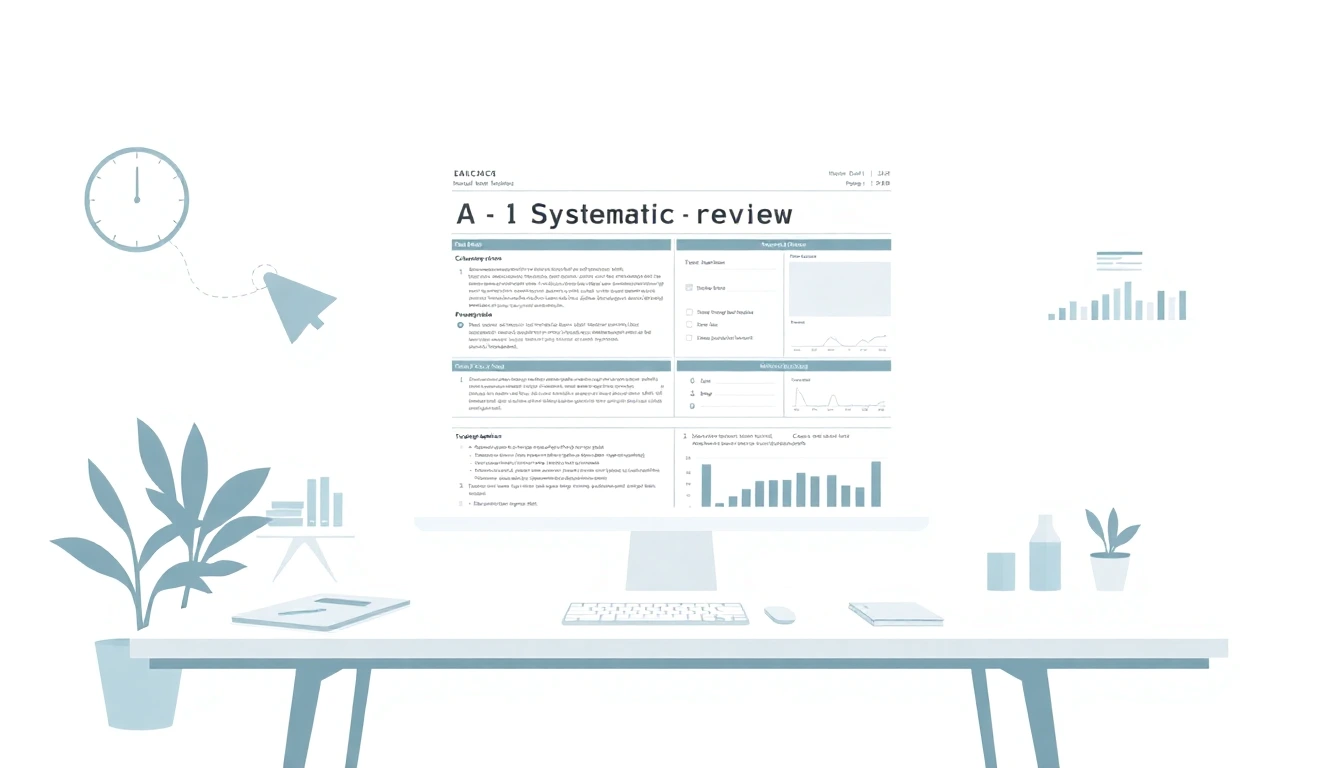 AI Systematic Review Template: Accelerate Medical Research 2026