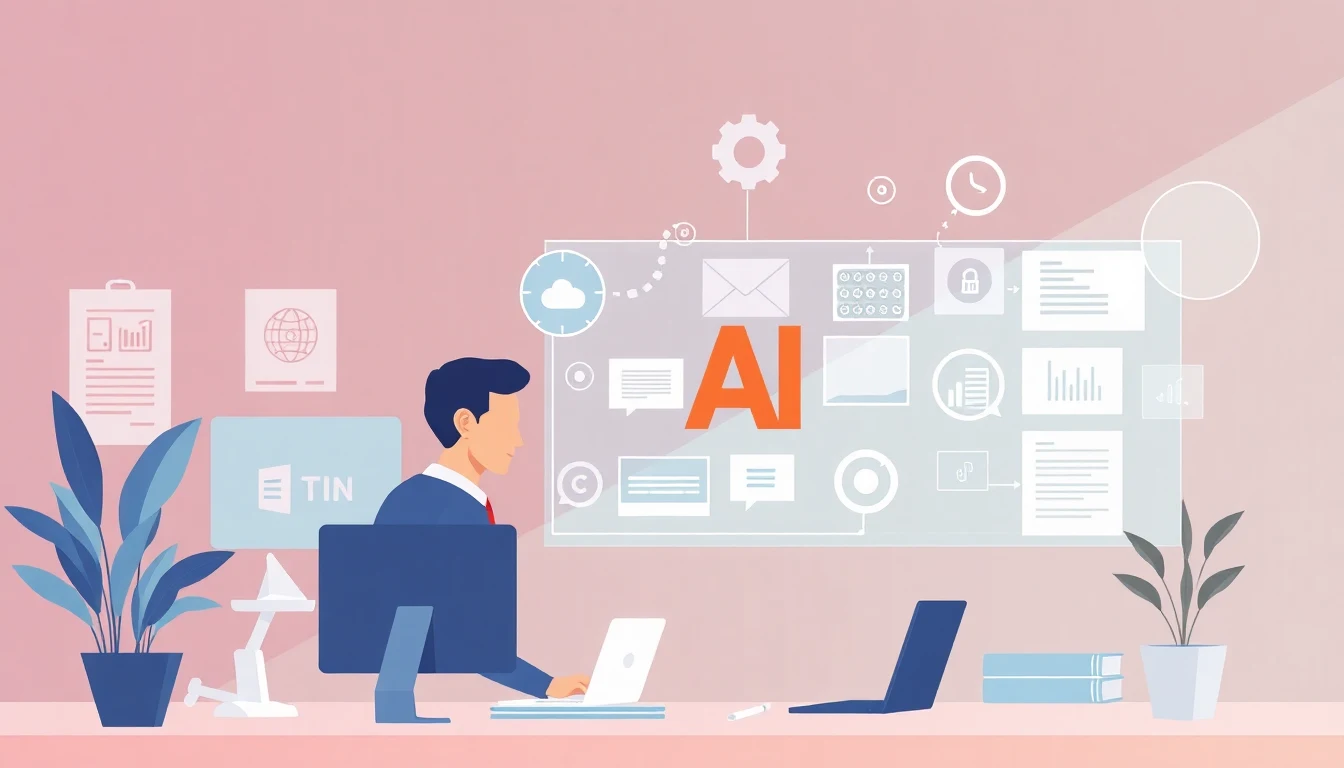 Integrating AI with Your Existing Sales Stack illustration for sales professionals